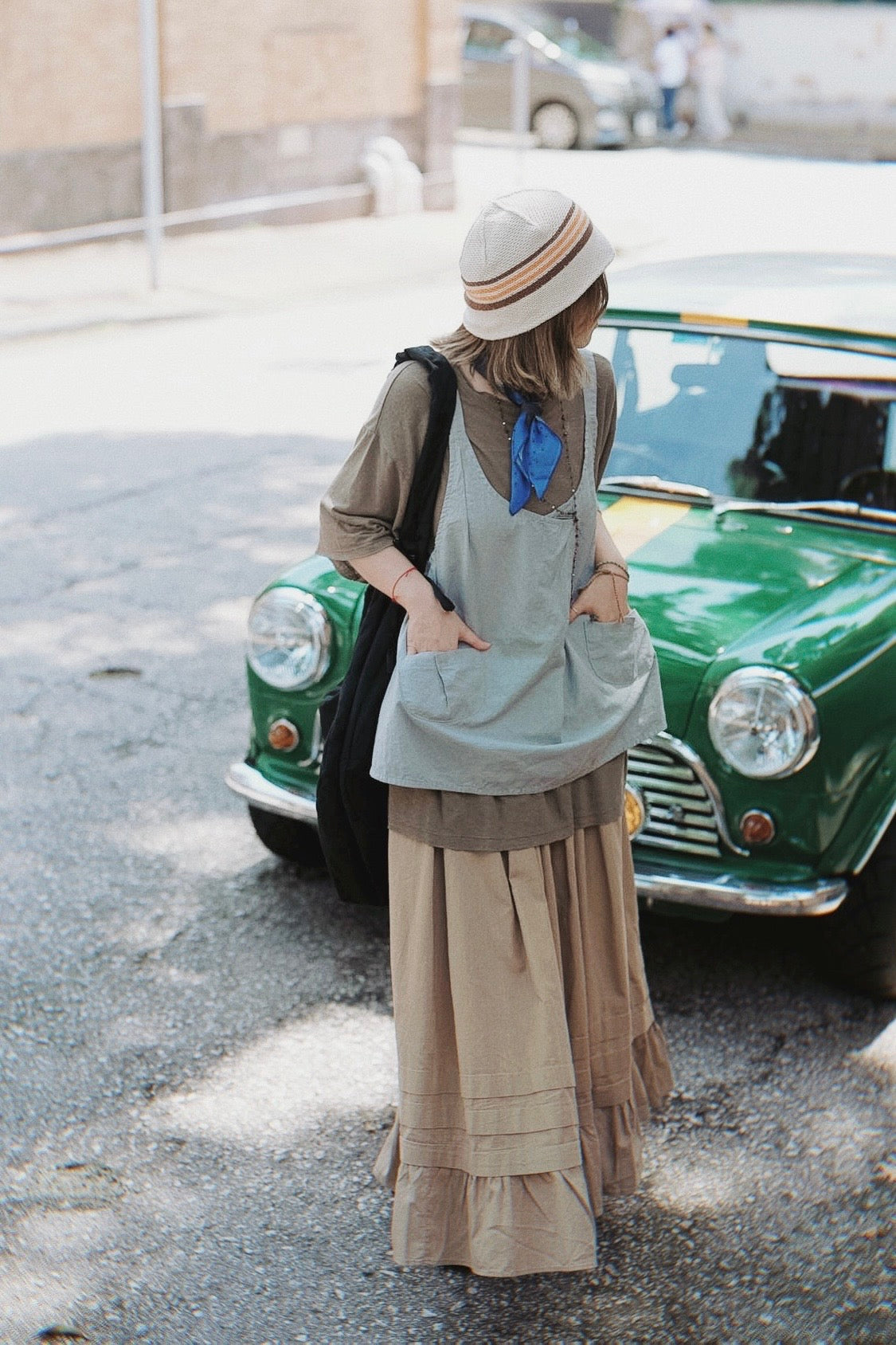 MB021 LINEN LONG TEE【 2件減-$20, 4件減-$50 】