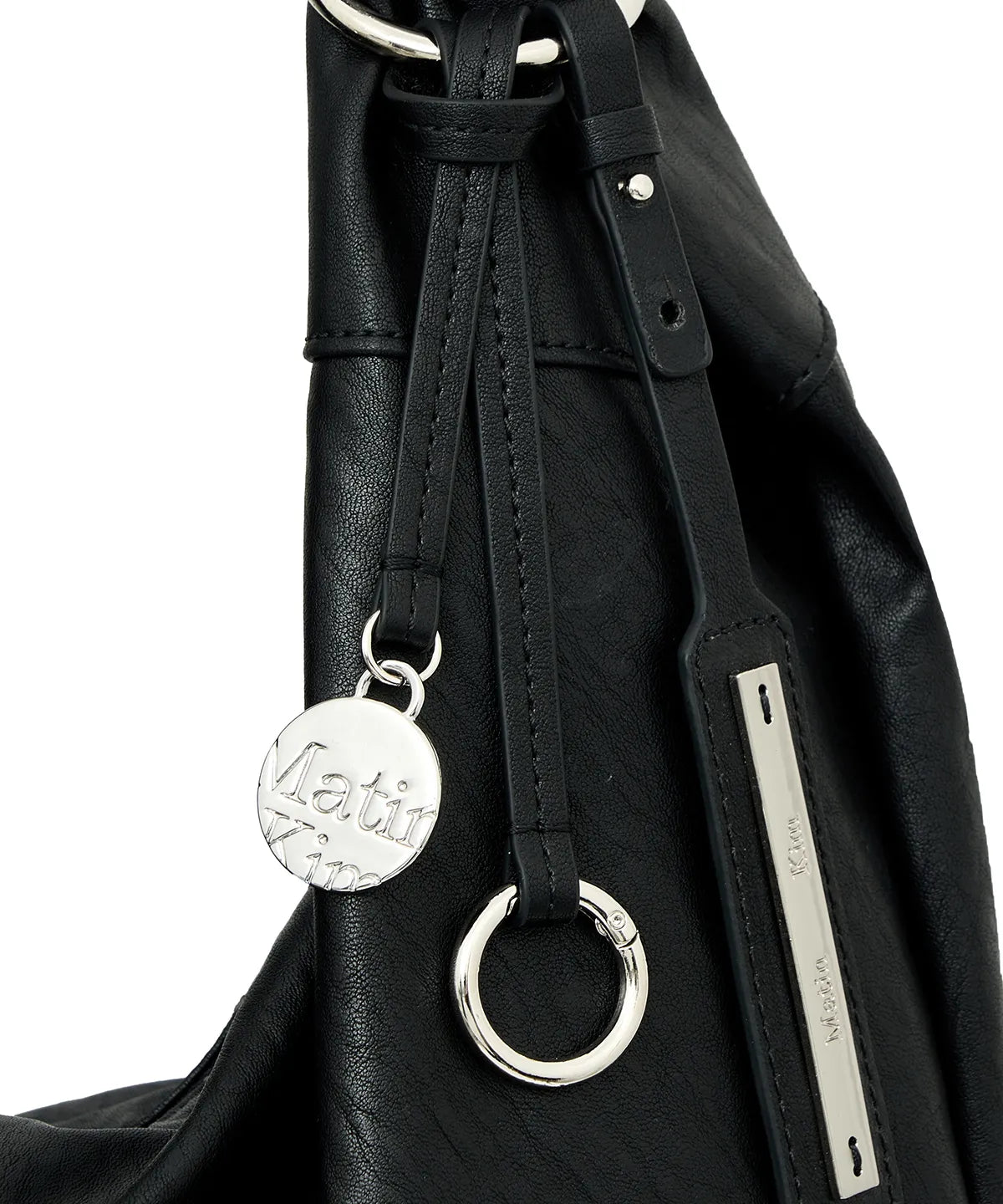 MATIN KIM TWIST HANDLE HOBO BAG