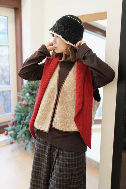 MZ941 2WAY FLEECE VEST