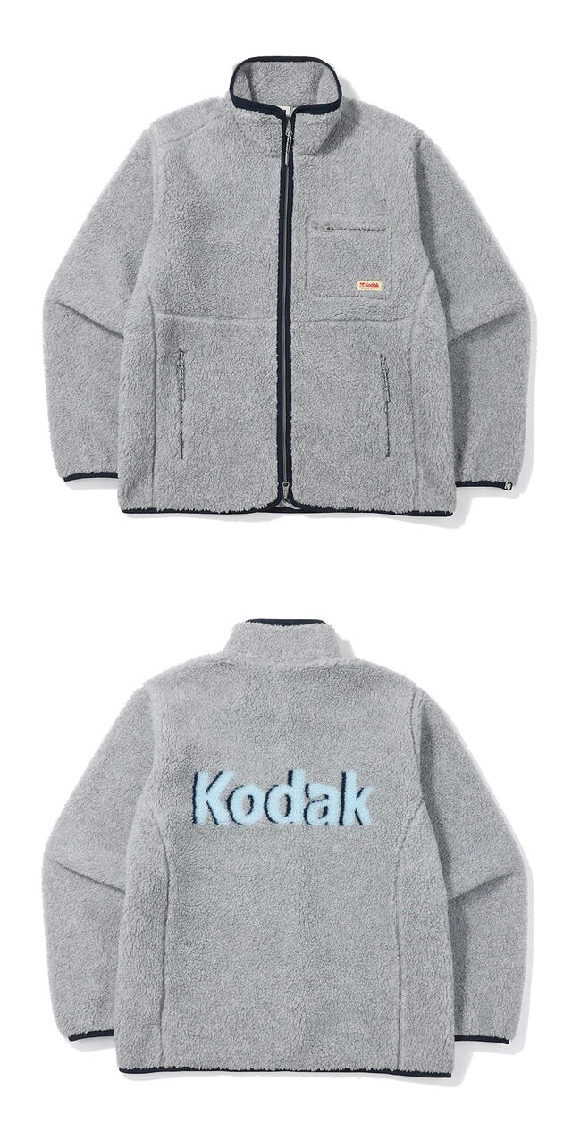 KODAK STAND NECK FLEECE JACKET