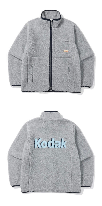 KODAK STAND NECK FLEECE JACKET