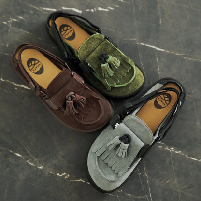 ❗️🔔限時中❗️SHAKA - MOC MULE TASSEL SUEDE
