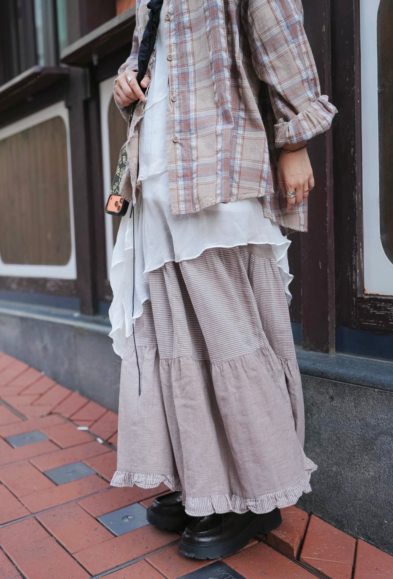 CB109 DOUBLE CLOTH SOFT SKIRT