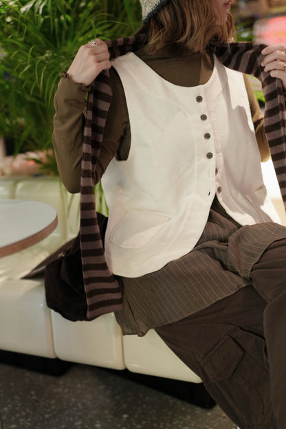MZ942 RETRO COTTON VEST