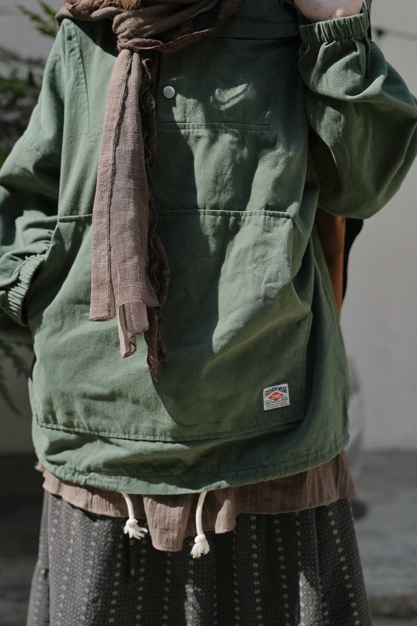 MZ958 HANDMADE PATCHWORK SCARF