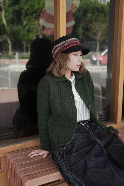 MZ905 1+1 WOOL CARDIGAN SET