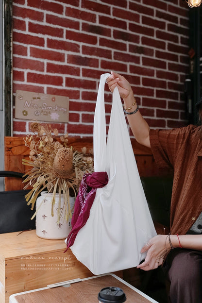 MB038 PLEATED SCARF TOTE BAG