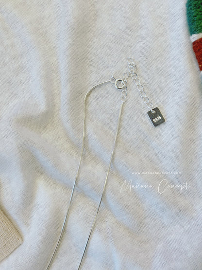 925 Silver Shell Necklace