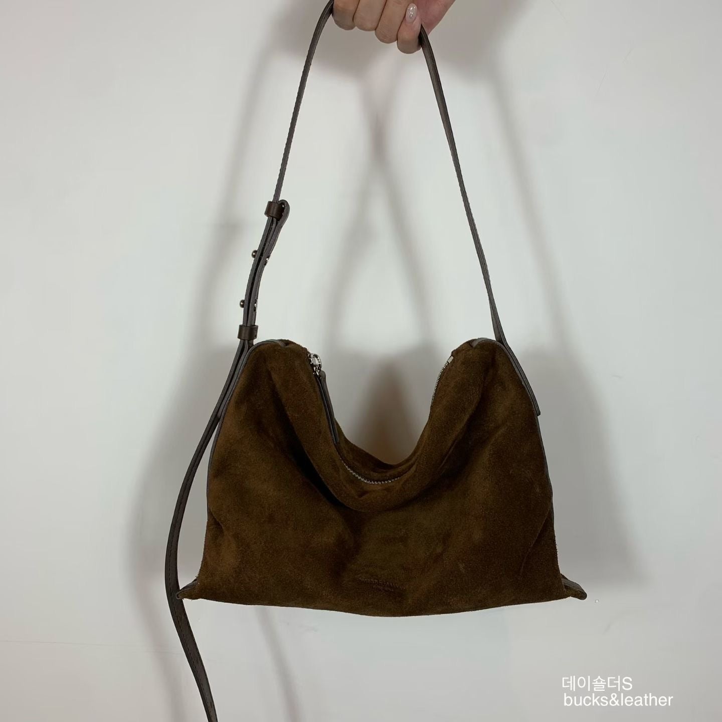 MZ764 ITALIAN LEATHER HANDMADE SHOULDER BAG