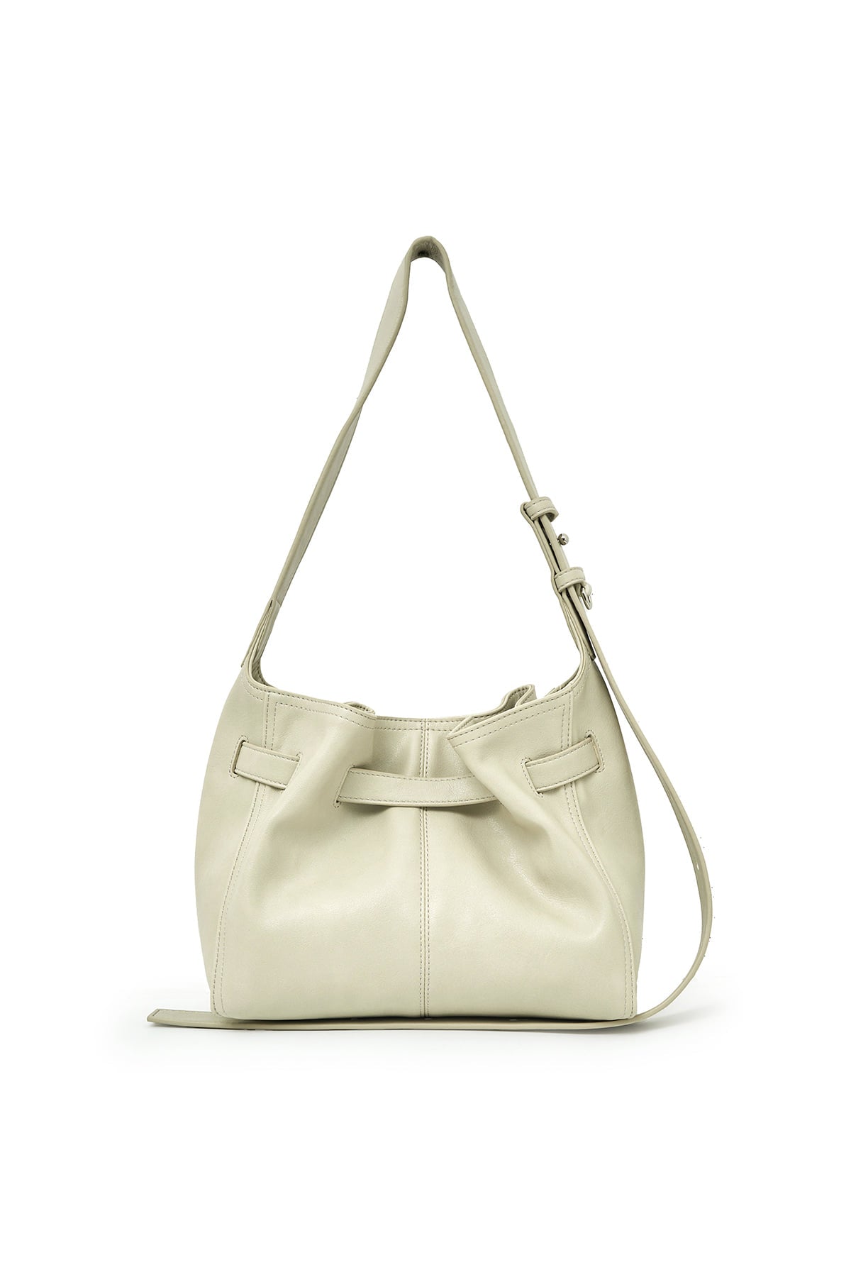 MATIN KIM BELTED VOLUNN BUCKET BAG