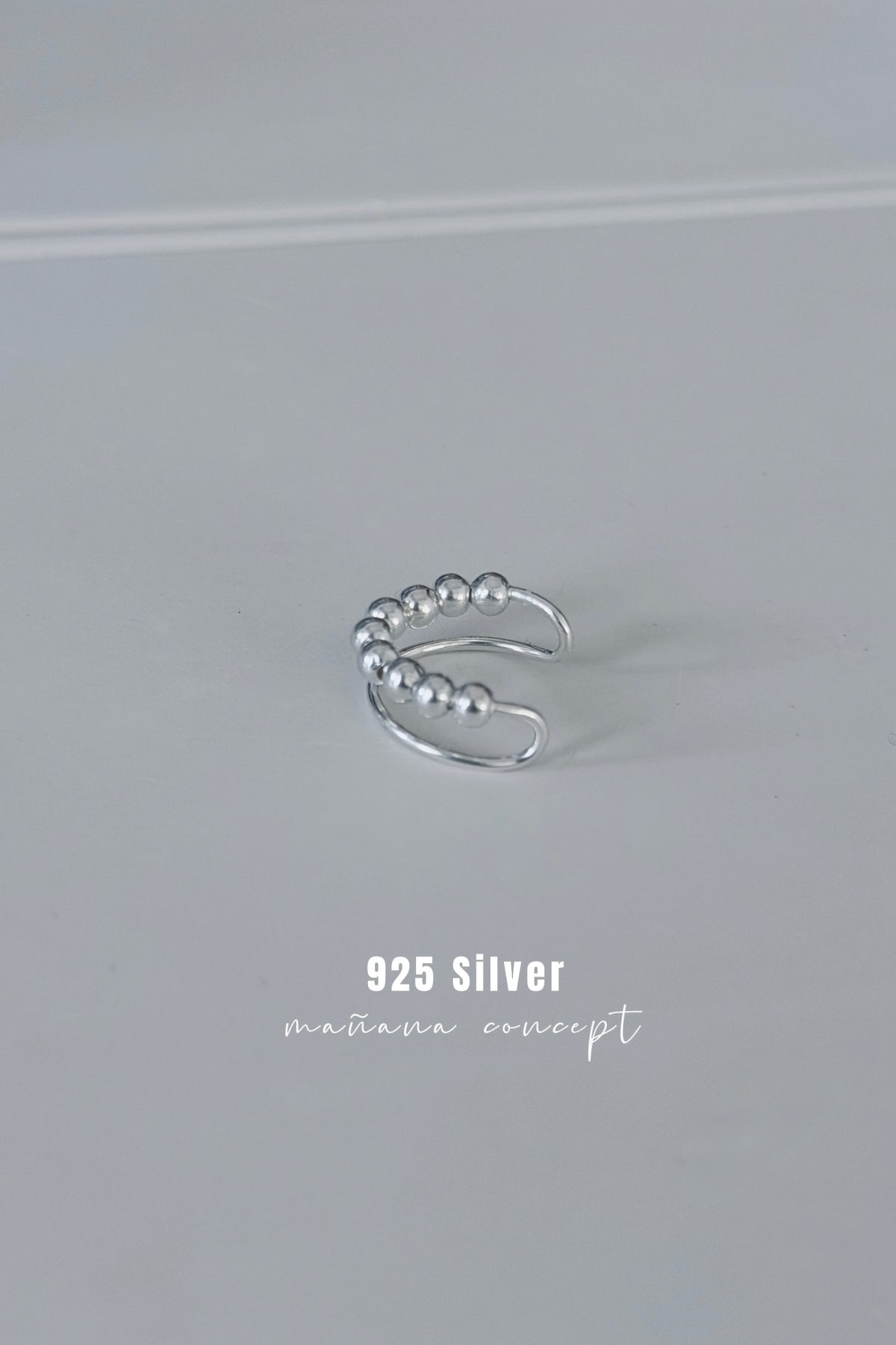 MB042 SILVER 925 EARRINGS〔 L'Heure Bleue 〕