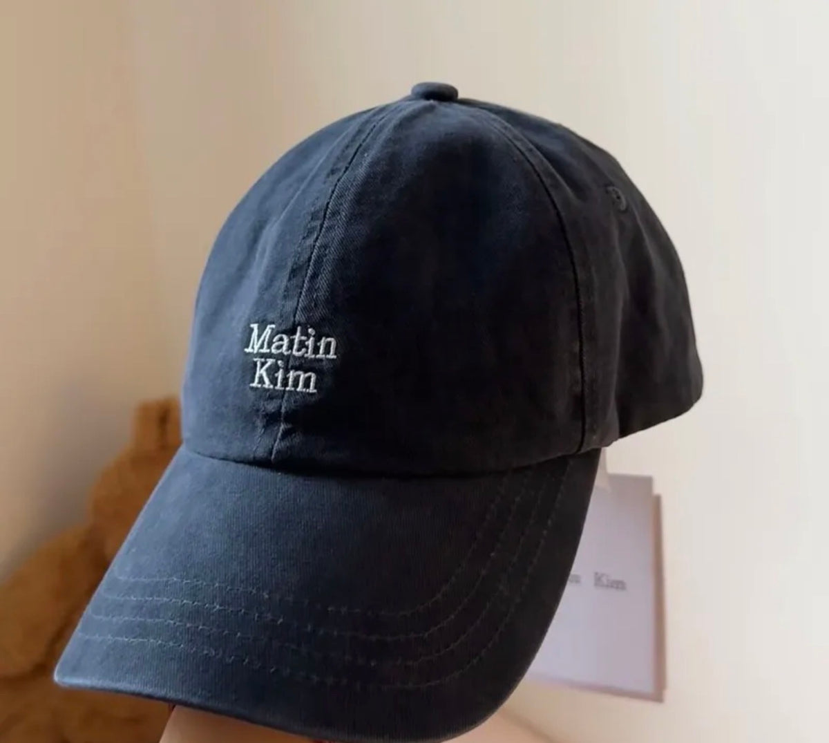 MATIN KIM MINI CLASSIC LOGO BALL CAP/ 8 colors