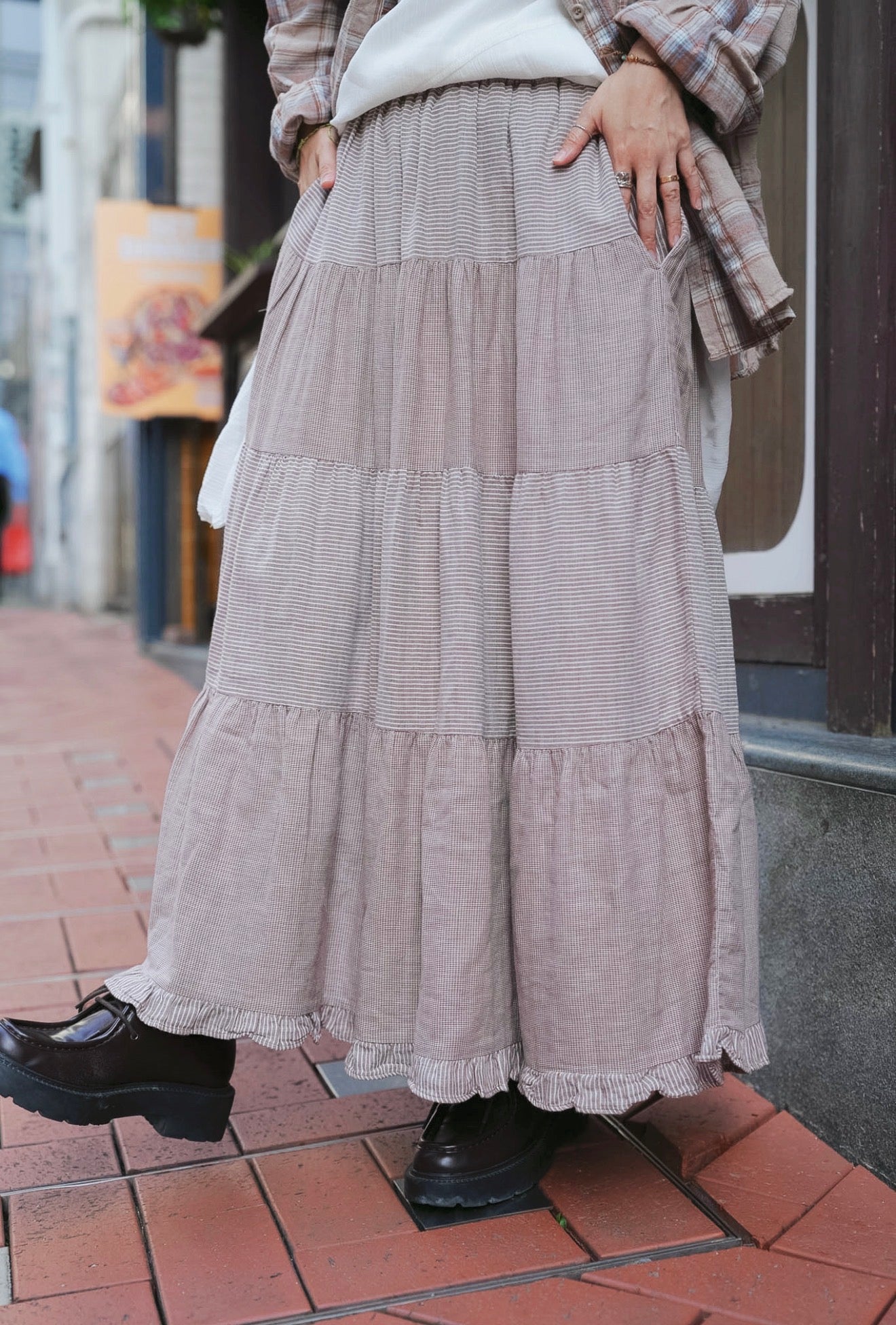 CB109 DOUBLE CLOTH SOFT SKIRT