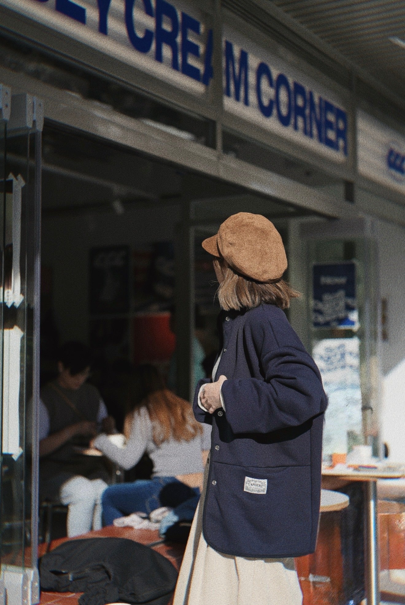 MZ870 VELET NEWSBOY CAP