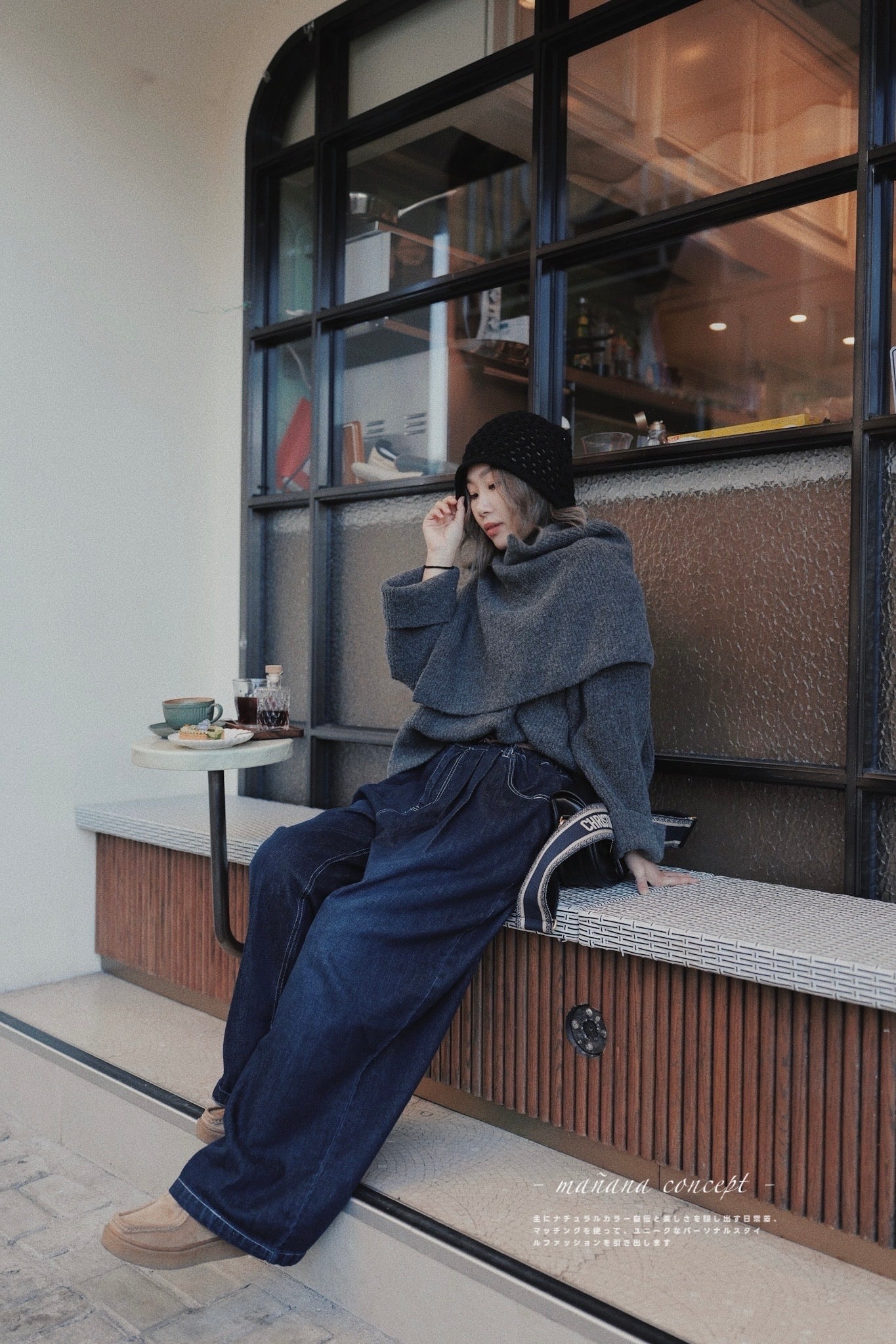 MZ600 1+1 SCARF TOP SET