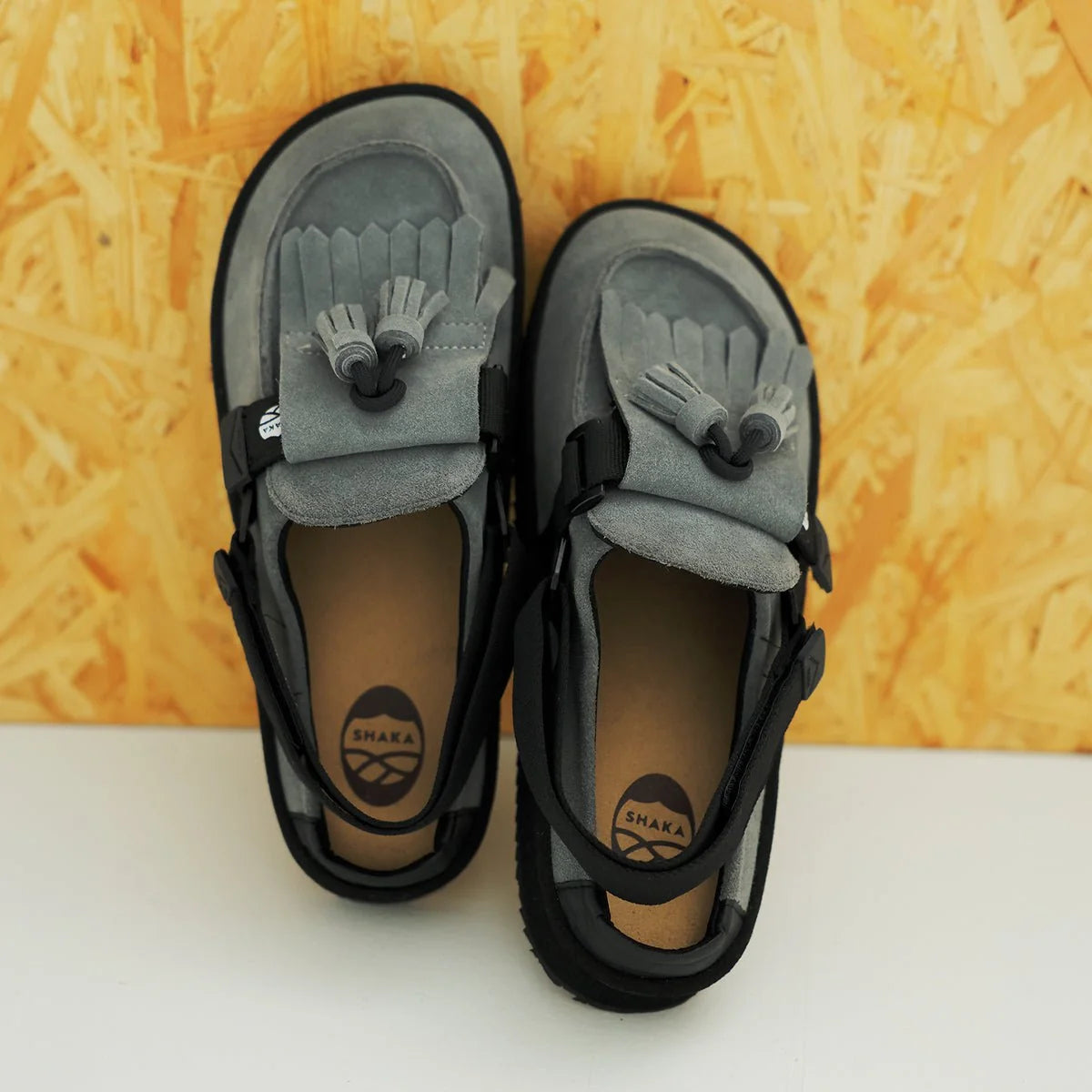 ❗️🔔限時中❗️SHAKA - MOC MULE TASSEL SUEDE