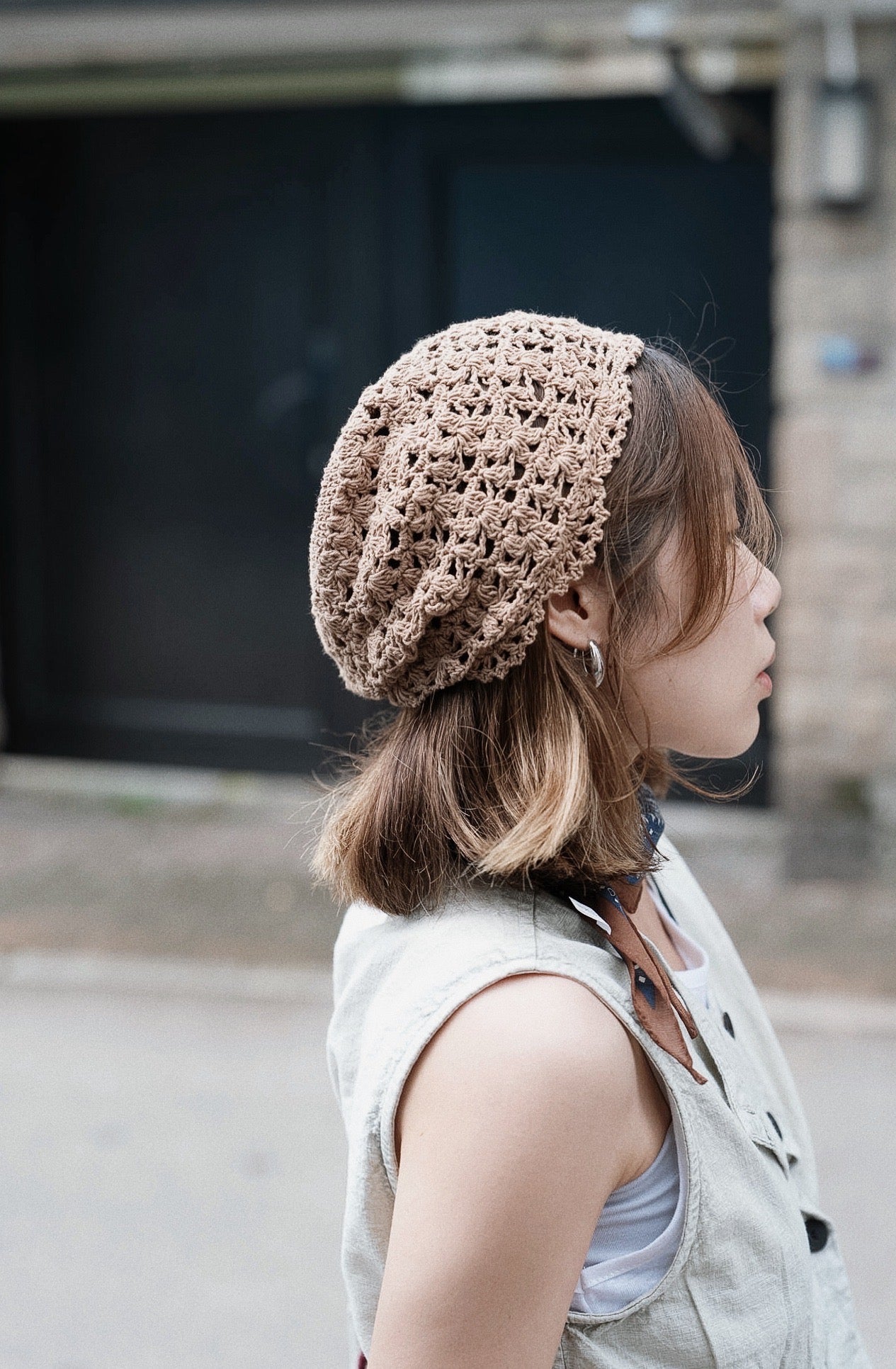 MB025 SUMMER CROCHET BEANIE