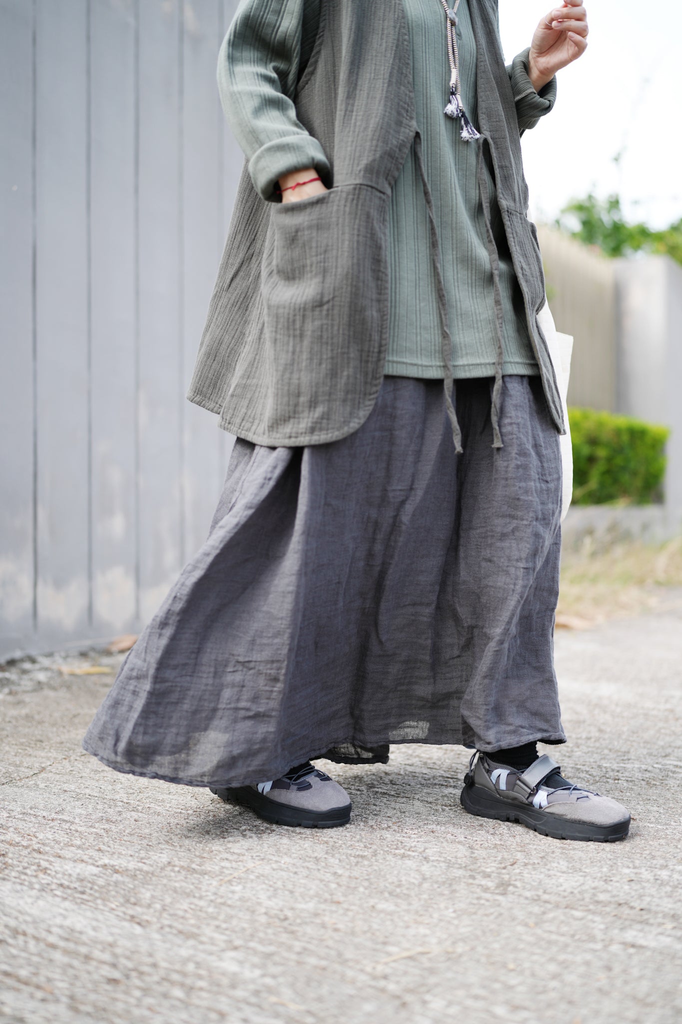 MZ538 RIBBED HENRY NECK TOP【 買2件減-$20, 4件減-$50 】