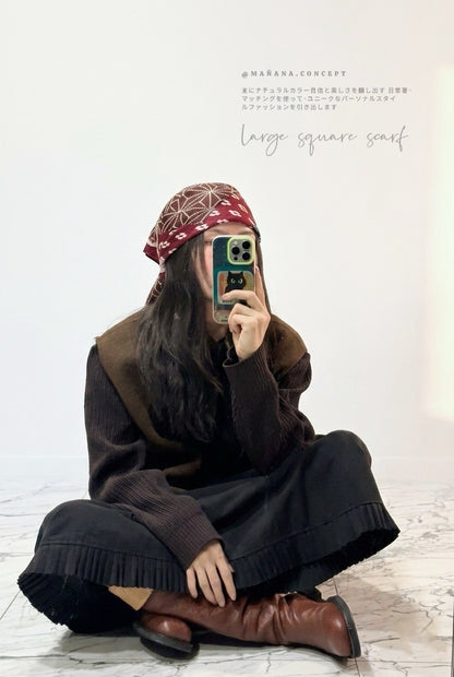 MZ960 LARGE SQUARE SCARF