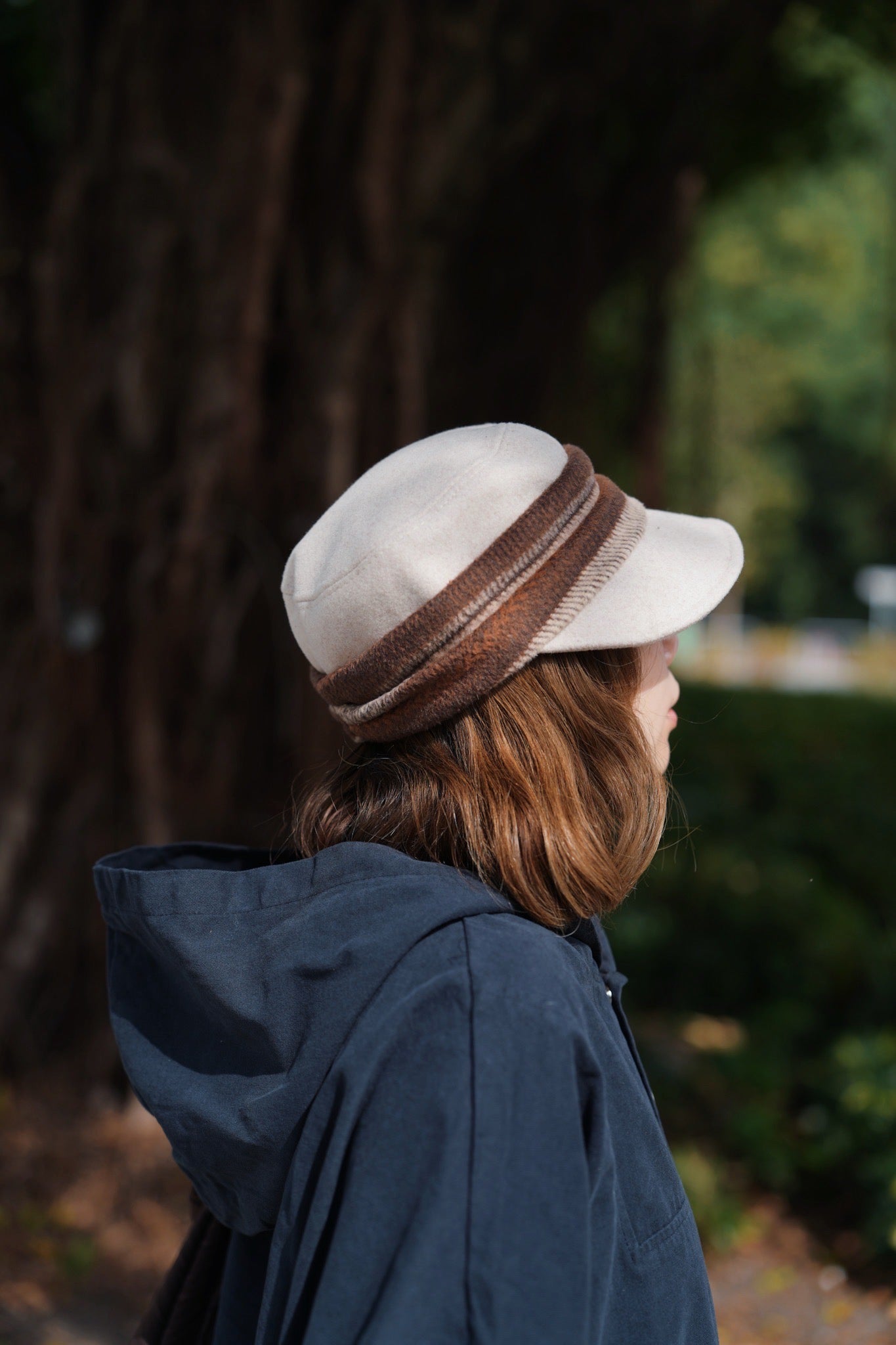 MZ907 NEWSBOY WOOL CAP