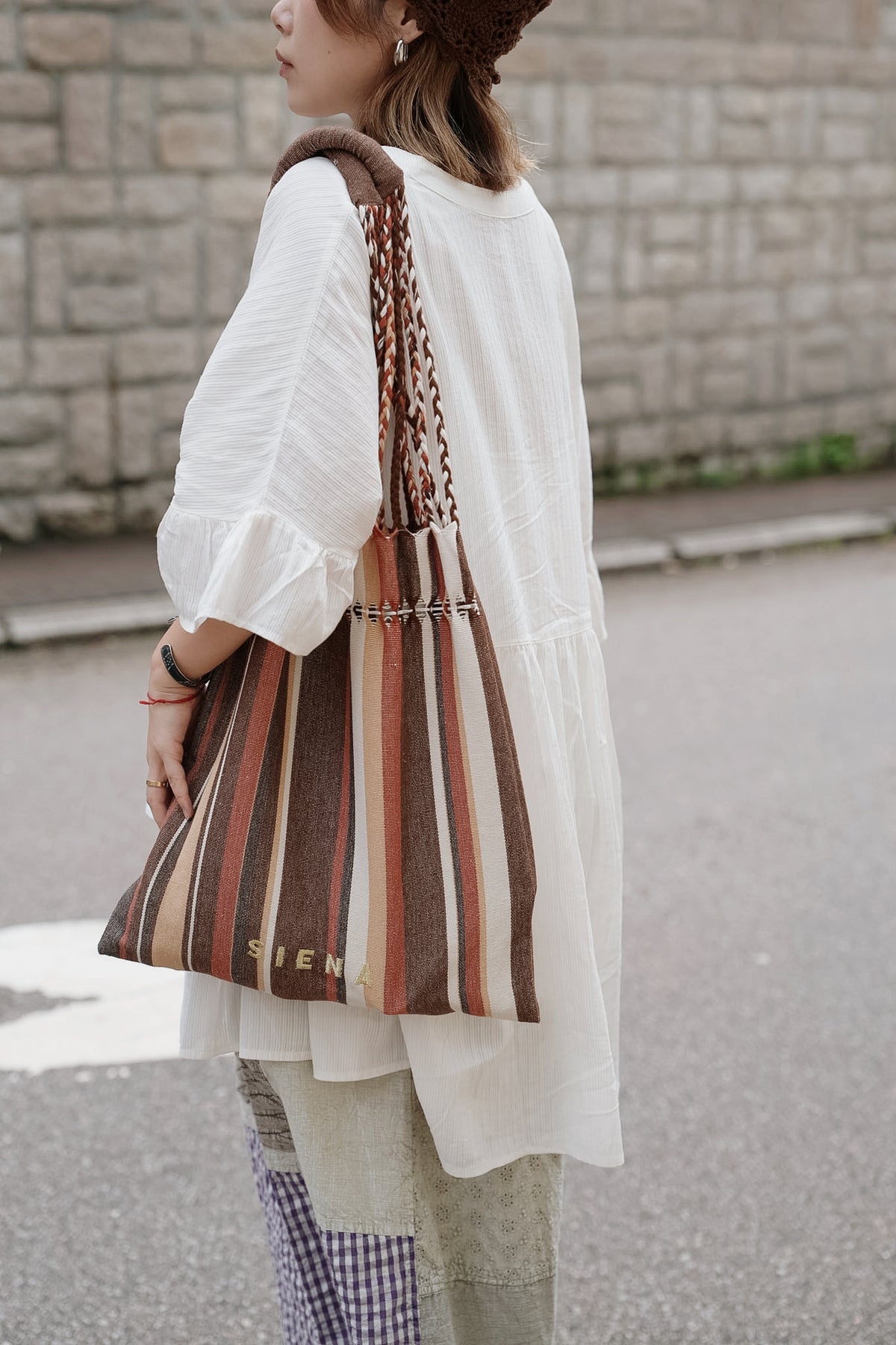 DOBBY STRIPE SHIRT BLOUSE