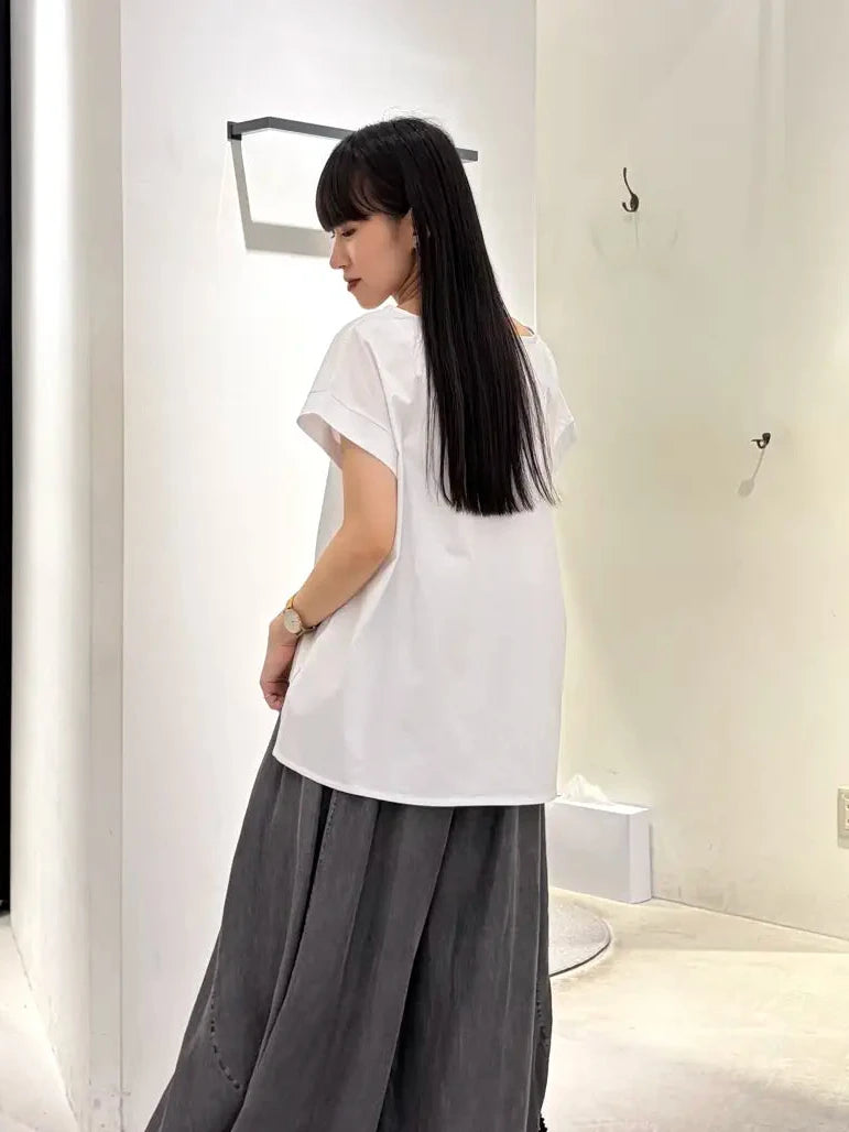 NA490 DRAPE CUT AND SEW WITH PINS TOP