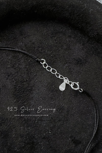 MB029 SILVER 925 LAYERING CHOKER 〔 L'Heure Bleue 〕