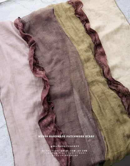 MZ958 HANDMADE PATCHWORK SCARF