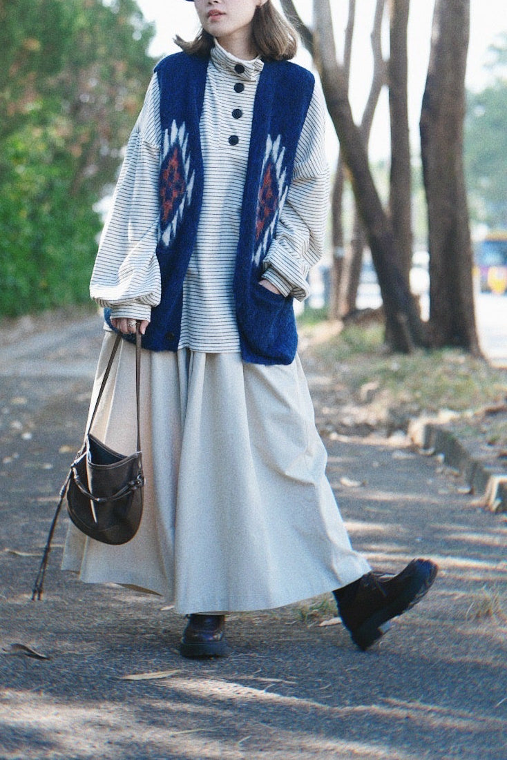 MZ914 KND CHIMAYO BRUSHED KNIT VEST