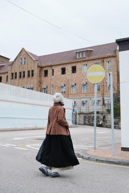 MZ892 STAND COLLAR CORDUROY JACKET