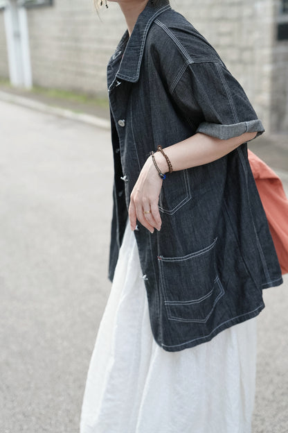 CB125 DENIM POCKET SHIRT