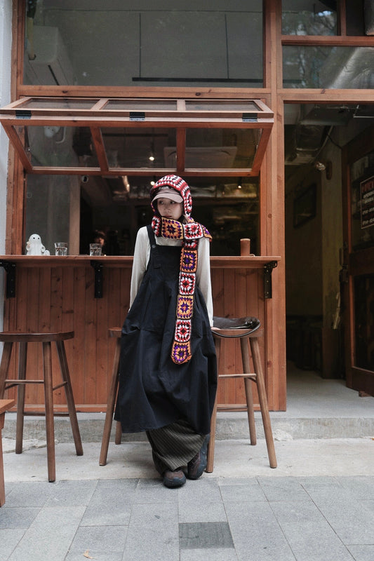 MZ936 HIGH-WAISTED SUEDE STRIPED PANTS