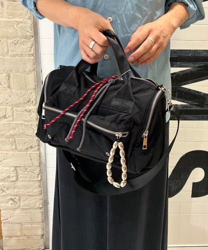 BEAMS x CTRL FREAK - MILITARY CHARM BOSTON BAG
