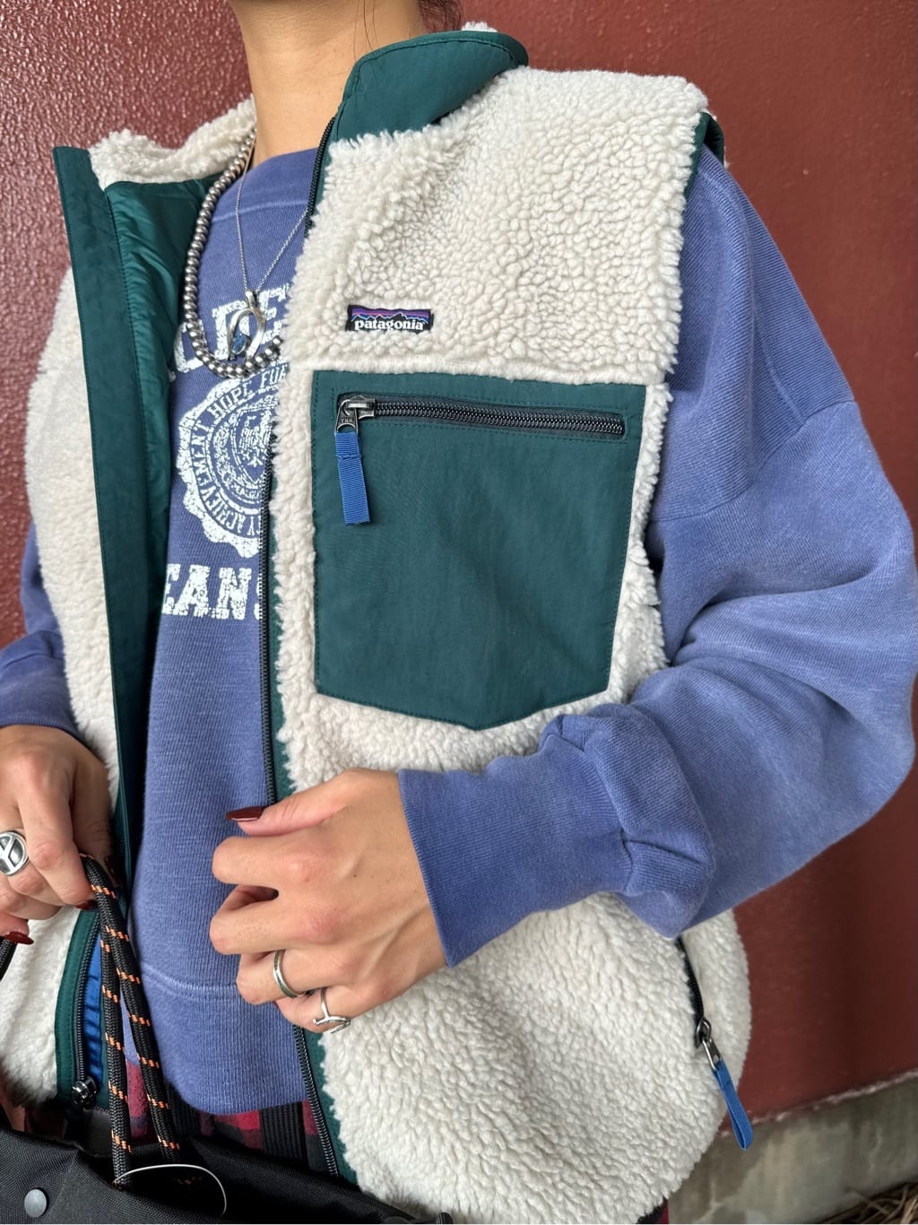 NA461 PATAGONIA RETRO-X FLEECE VEST