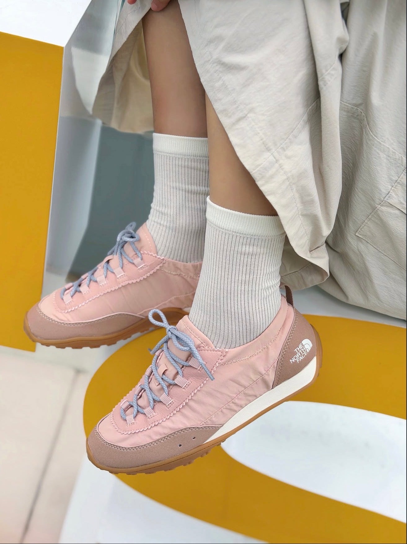 THE NORTH FACE / WHITE LABEL - CLYFFE LOW SNEAKERS 【送$100 🏷️𝐇𝐊𝐃𝟔𝟗𝟗】