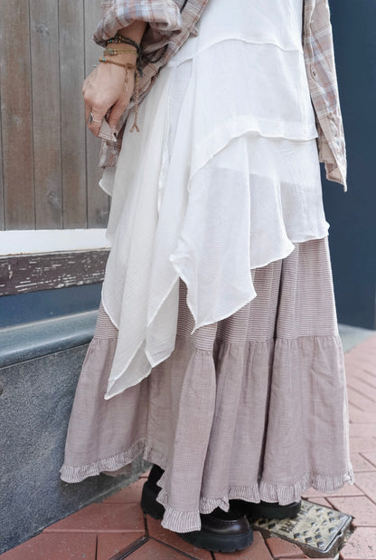 CB109 DOUBLE CLOTH SOFT SKIRT