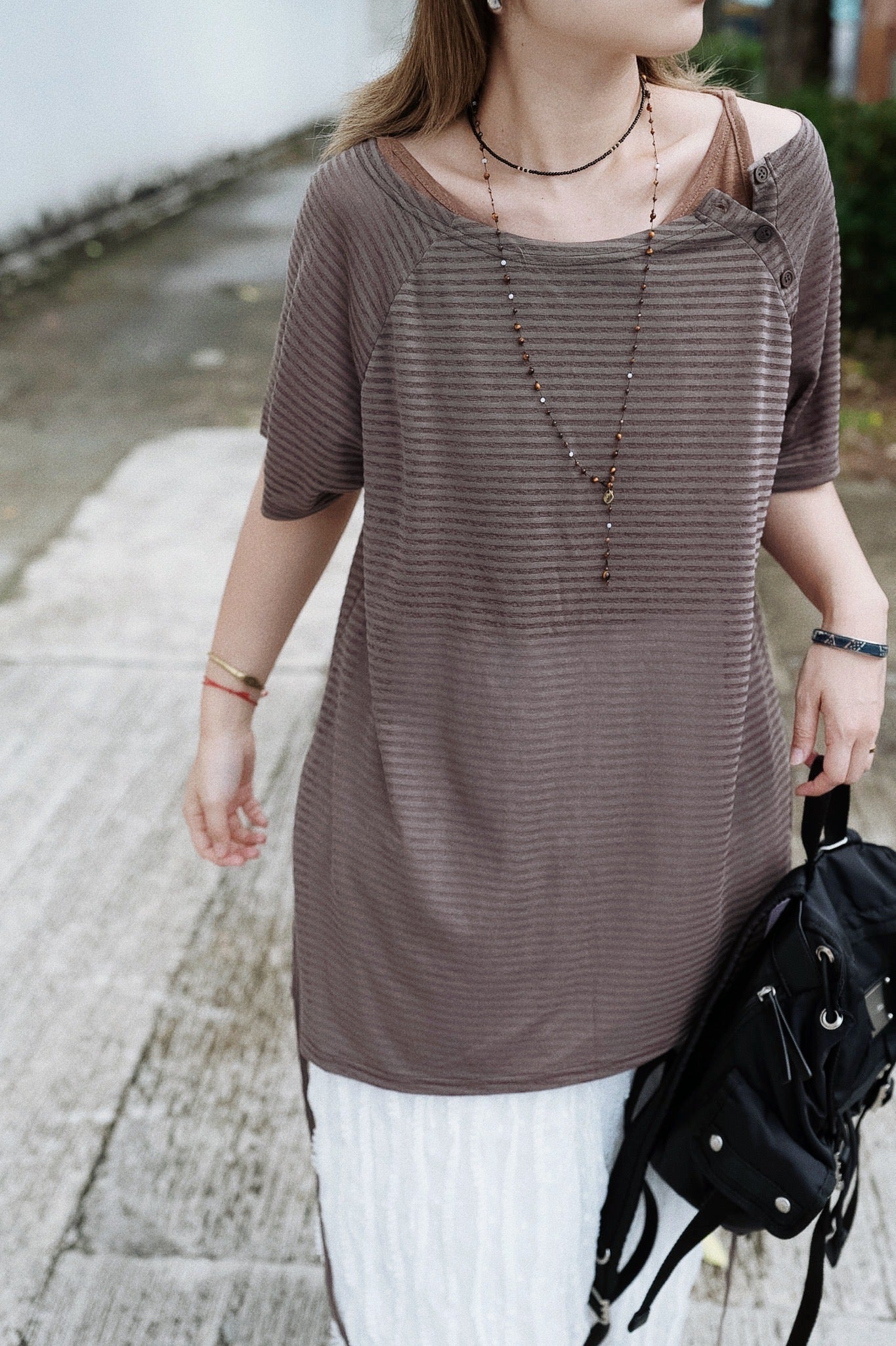 MB0010 HAND-KNOTTED BEADED NECKLACE