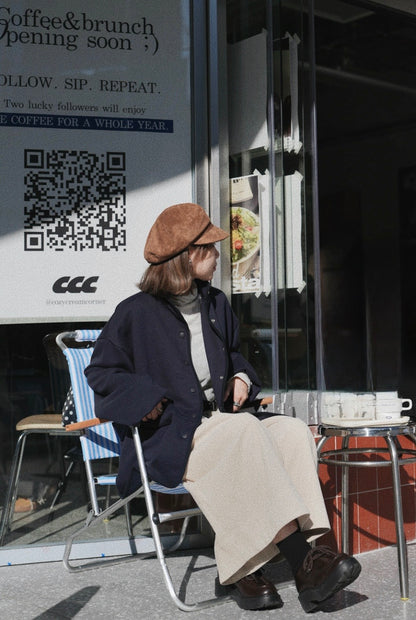 MZ870 VELET NEWSBOY CAP