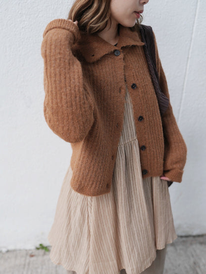 MZ905 1+1 WOOL CARDIGAN SET