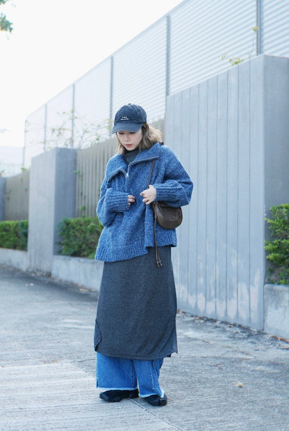 MZ909 BOTTLE-NECK ONE-PIECE SET