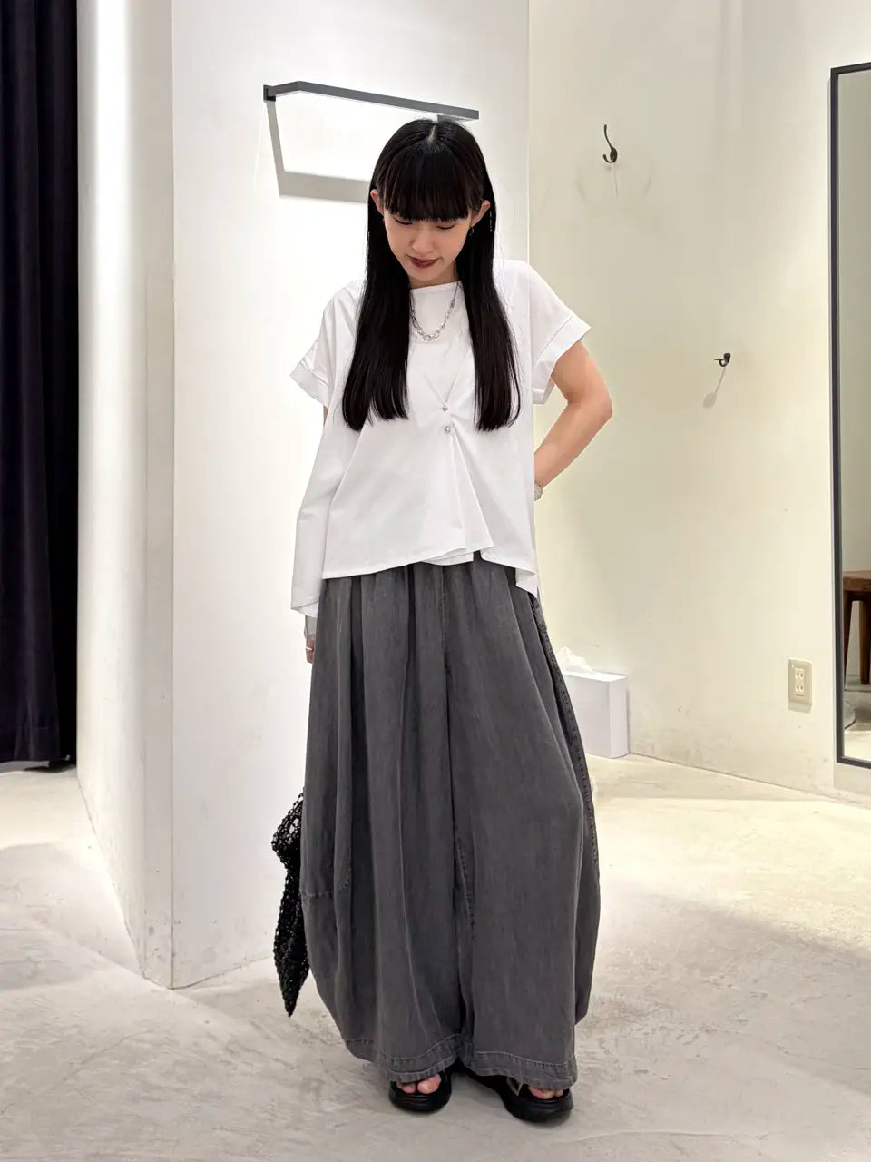 NA490 DRAPE CUT AND SEW WITH PINS TOP