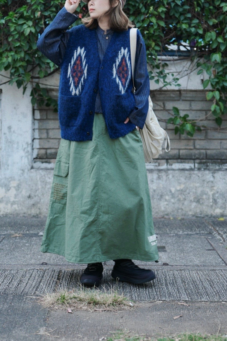 MZ914 KND CHIMAYO BRUSHED KNIT VEST