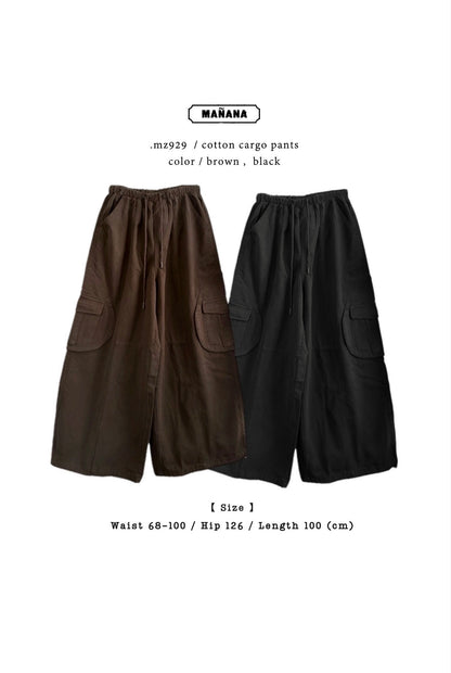 MZ929 COTTON CARGO PANTS