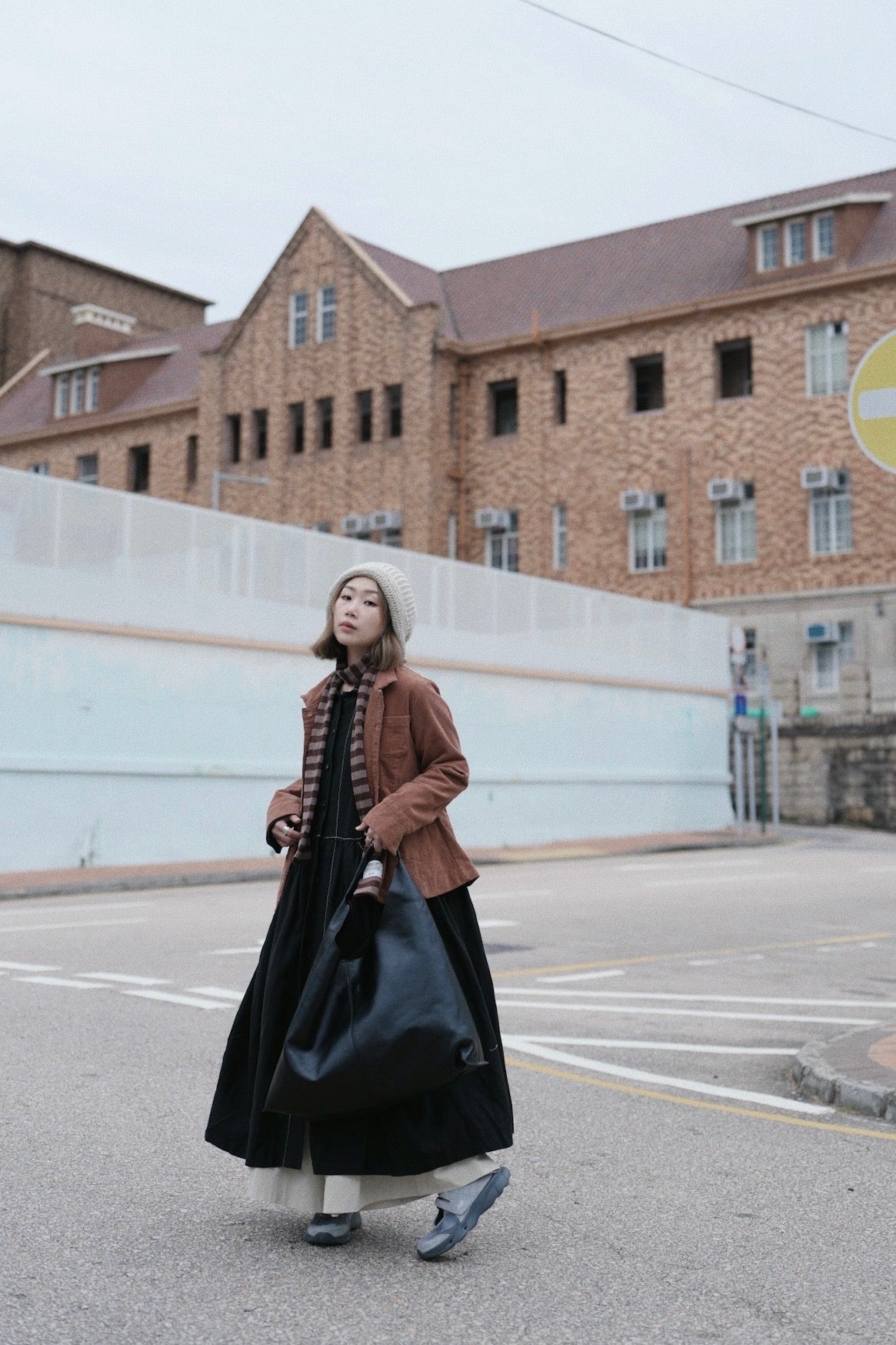 MZ892 STAND COLLAR CORDUROY JACKET