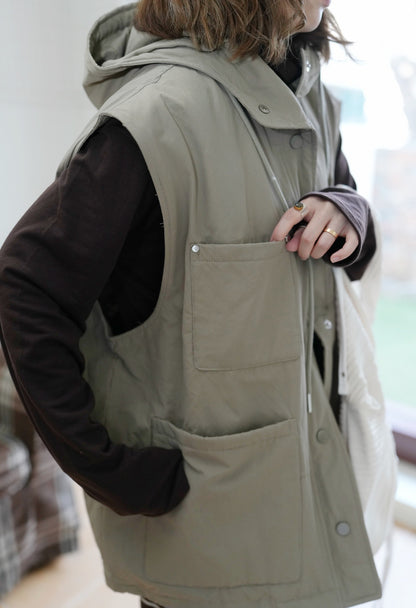 MZ926 OVERSIZED DOWN FEATHER VEST