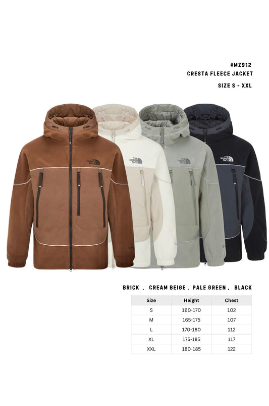 MZ912 - THE NORTH FACE - CRESTA FLEECE JACKET