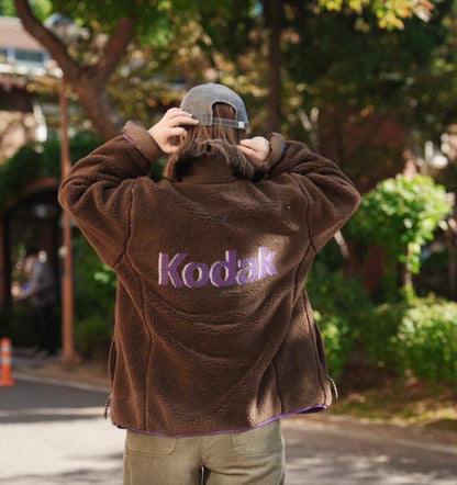 KODAK STAND NECK FLEECE JACKET