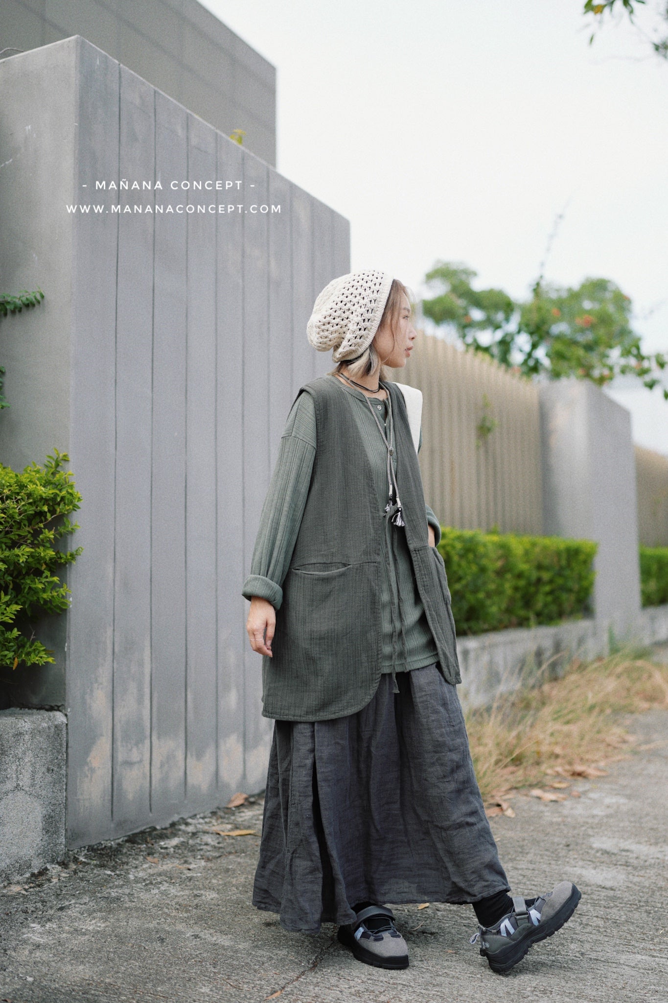 MZ538 RIBBED HENRY NECK TOP【 買2件減-$20, 4件減-$50 】