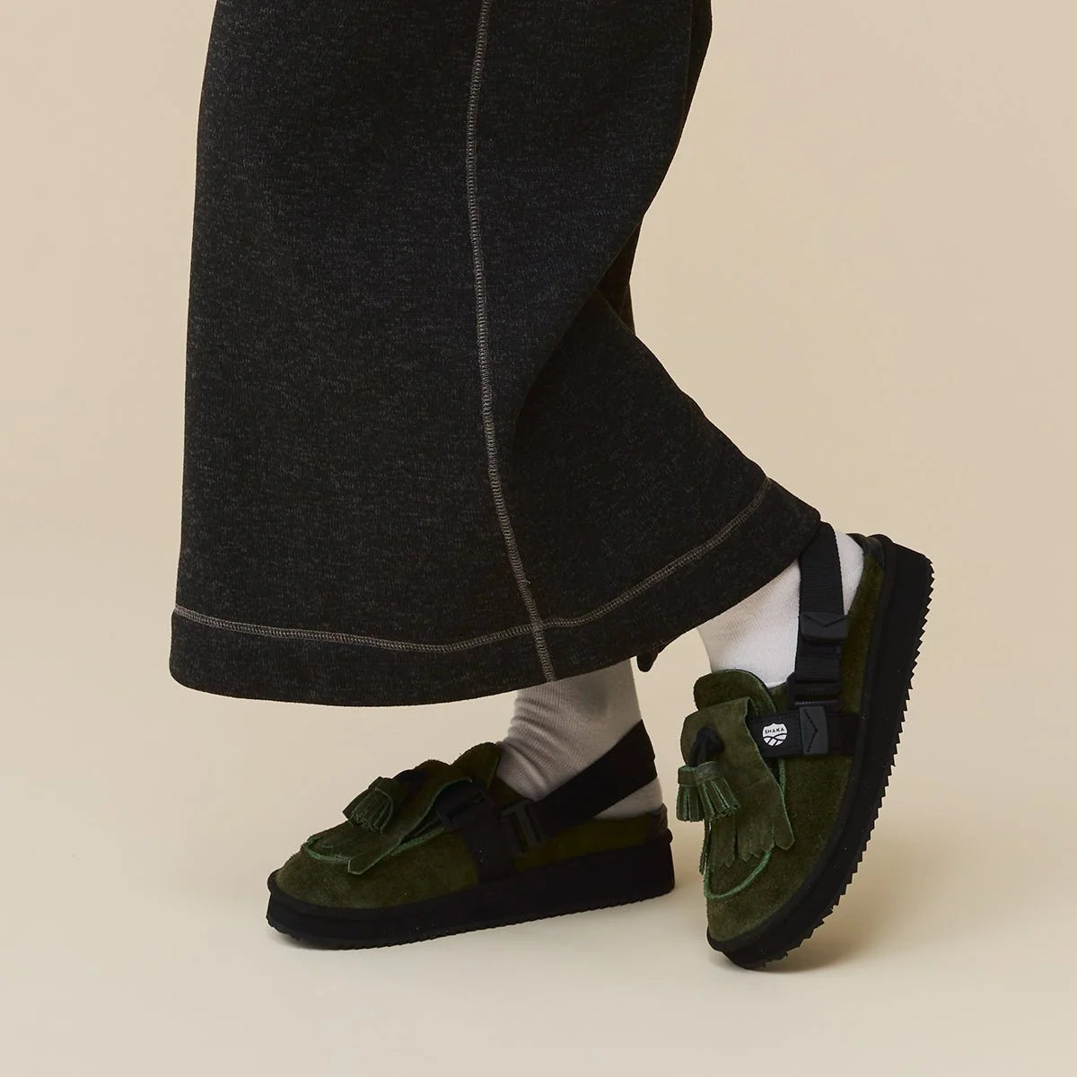 ❗️🔔限時中❗️SHAKA - MOC MULE TASSEL SUEDE