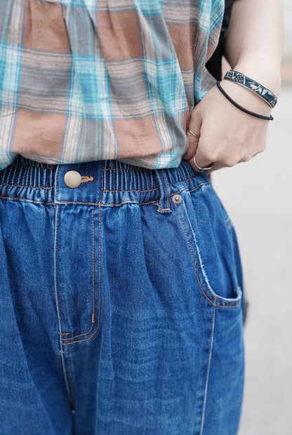 CB121 STRIPED DENIM JEANS